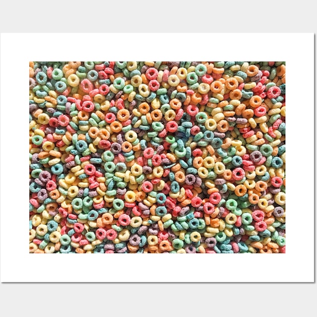 Rainbow Breakfast Cereal Wall Art by NewburyBoutique